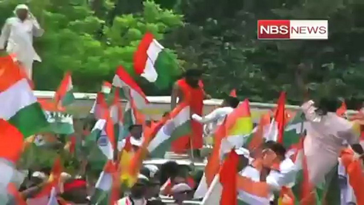 Ramdev supporters clueless about how to head back home.mp4