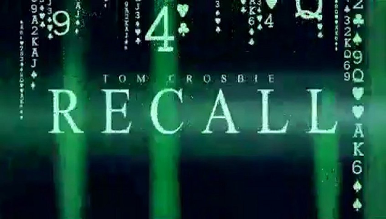 Recall by Tom Crosbie and Wizard Fx Productions (DVD) - Magic Trick
