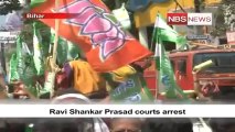 Ravi Shankar Prasad courts arrest.mp4