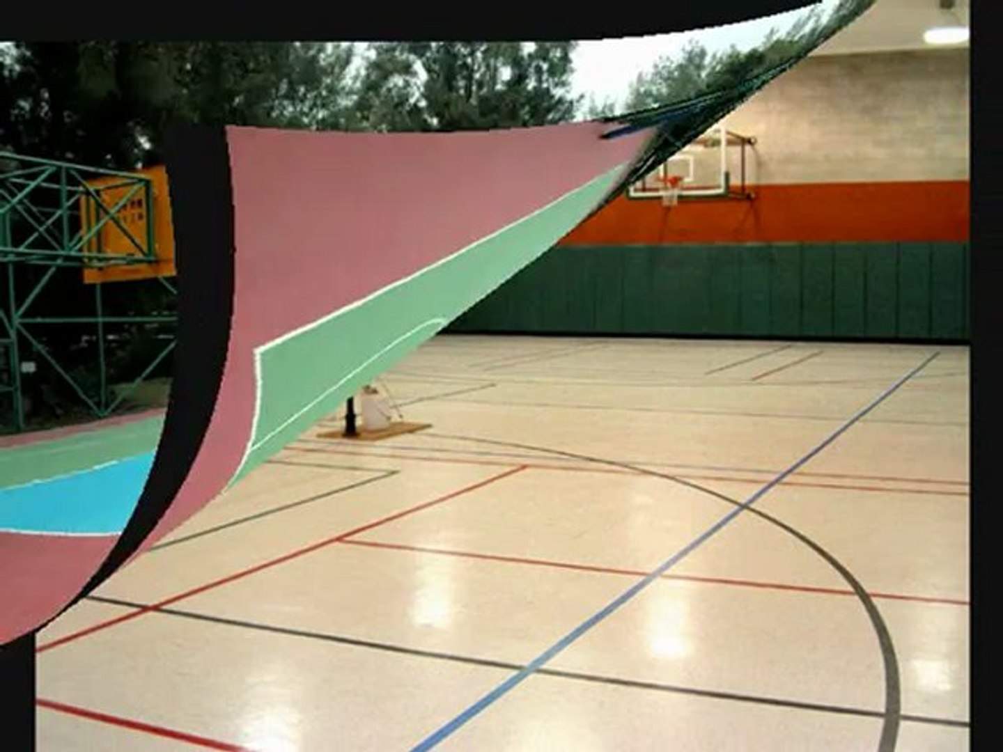 Basketball Court Construction
