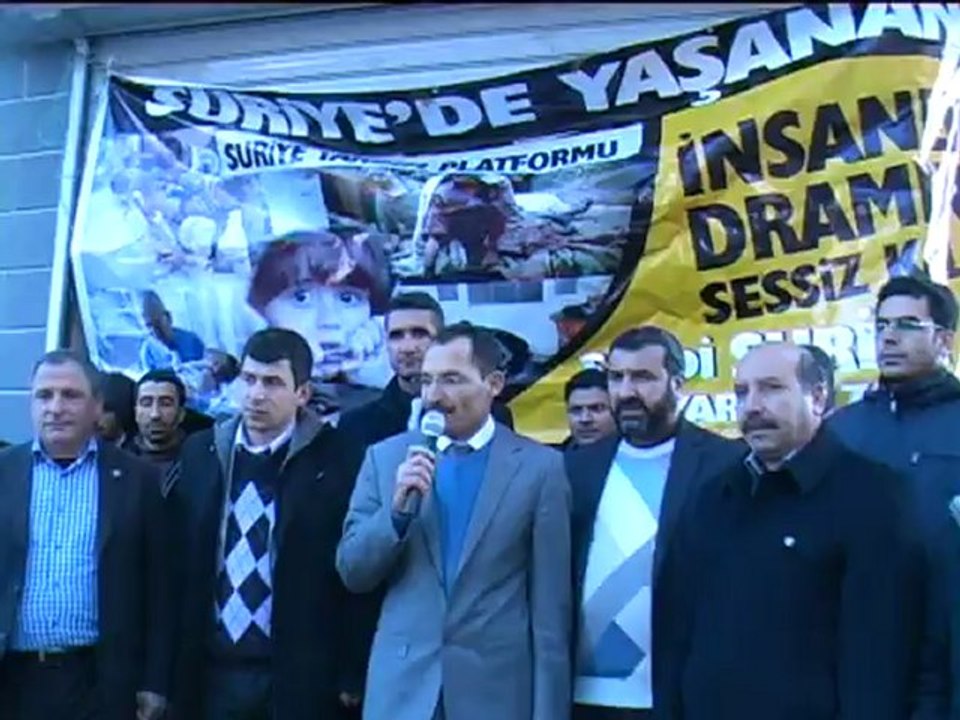 Suriye Yardım Platformu Yola Çıktı