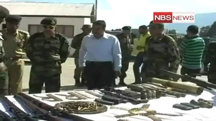 Terrorist hideout busted, cache of ammunition recovered.mp4