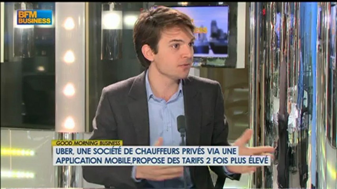 Taxis : la concurrence des chauffeurs privés : Pierre-Dimitri Gore-Coty - 11 janvier - BFM : GMB