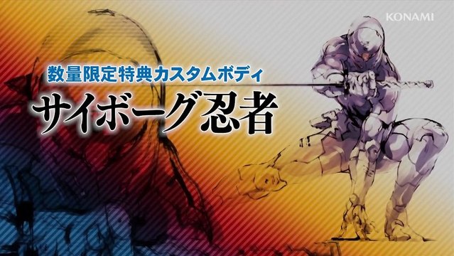 Metal Gear Rising Revengeance : Skin de Gray Fox et de Raiden de MGS4