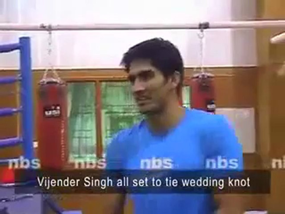 Vijender Singh all set to tie wedding knot.mp4