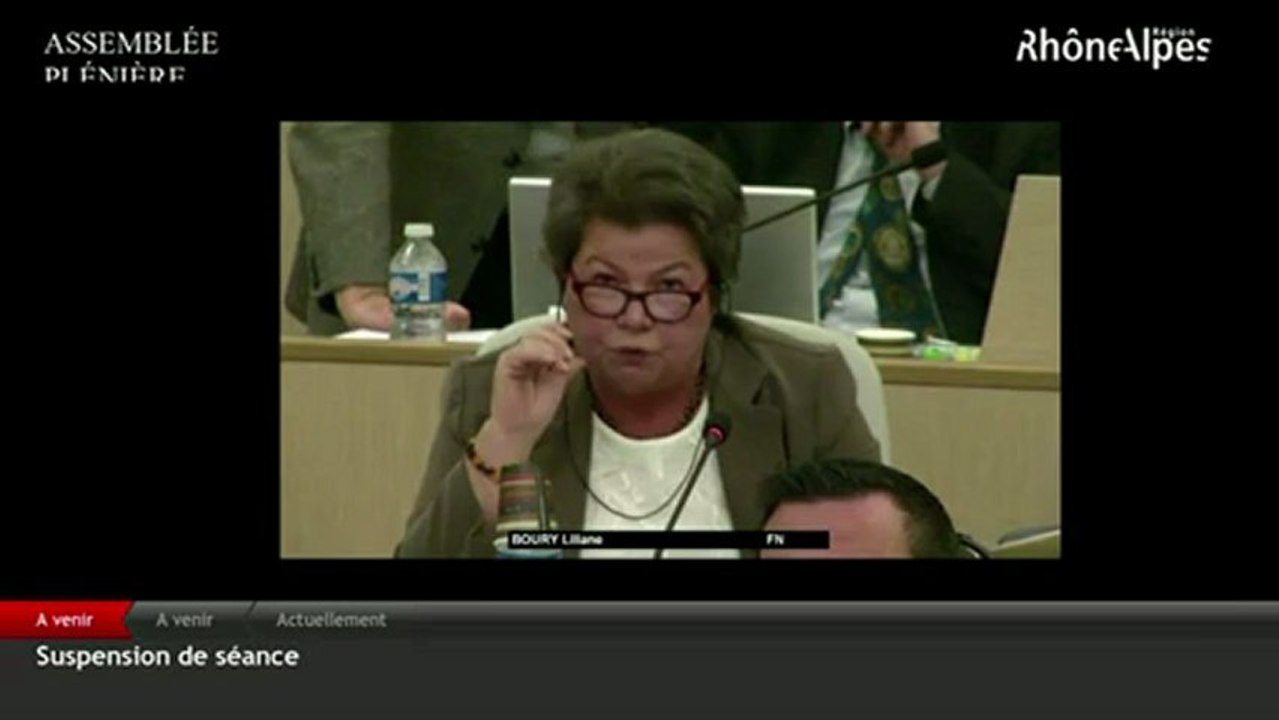 Association Opera de Lyon - Intervention de Liliane Boury (FN)