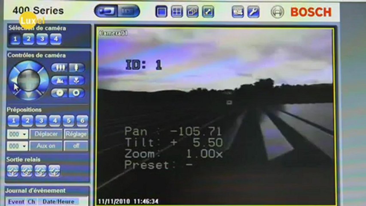 Exploitation d'une centrale solaire photovoltaique par LUXEL