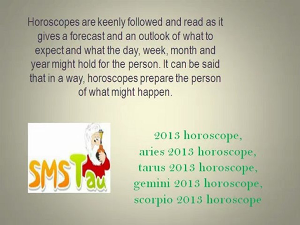 2013 Horoscope - Horoscopes 2013 for all Sun Signs