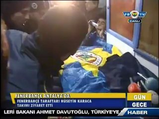 Hüseyin Karaca, Fenerbahçe Futbol Takımı'nı ziyaret etti..