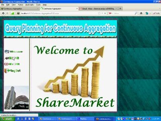 Query Planning For Continuous Aggregation