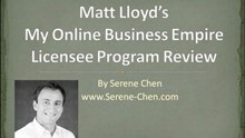 (Part 2) My Online Business Empire MOBE License Rights Program Review|Matt Lloyd