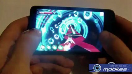Rhythm Racer 2 sur HTC HD2 Android - www.generationmobiles.net