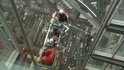 Sneak preview from top of London's ‘Shard’