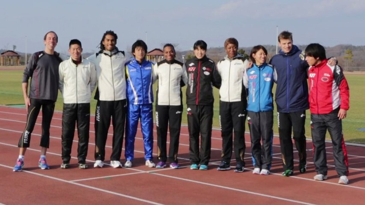 Voyage Asics de l'équipe de France au Japon