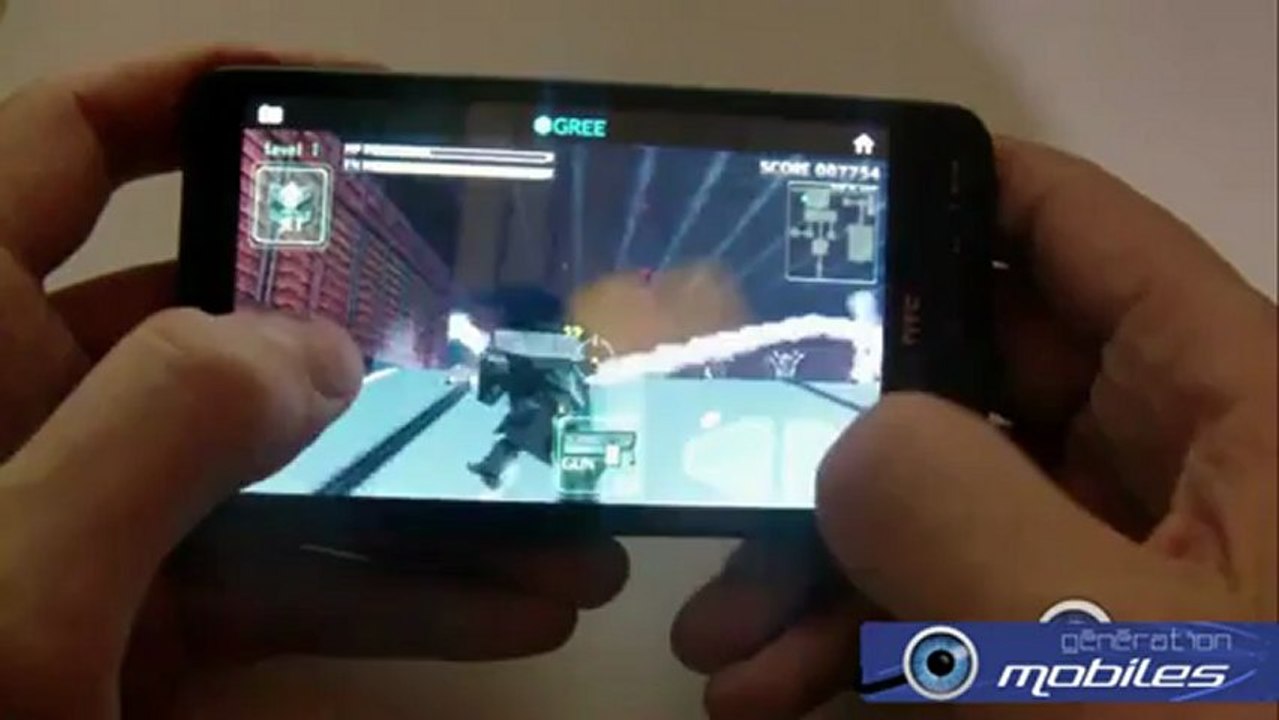 Destroy Gunners sur HTC HD2 Android - www.generationmobiles.net