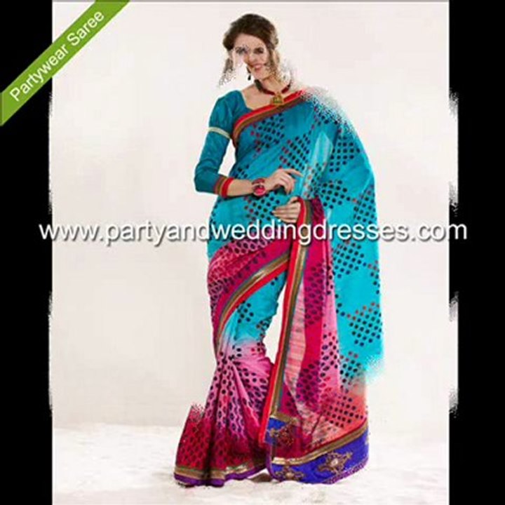Latest Partywear Sarees