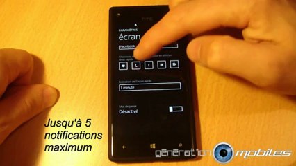 Notification sur l'écran de veille Windows Phone 8_wwwgenerationmobilesnet