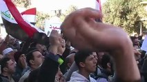 Sunitas protestam em Bagdá
