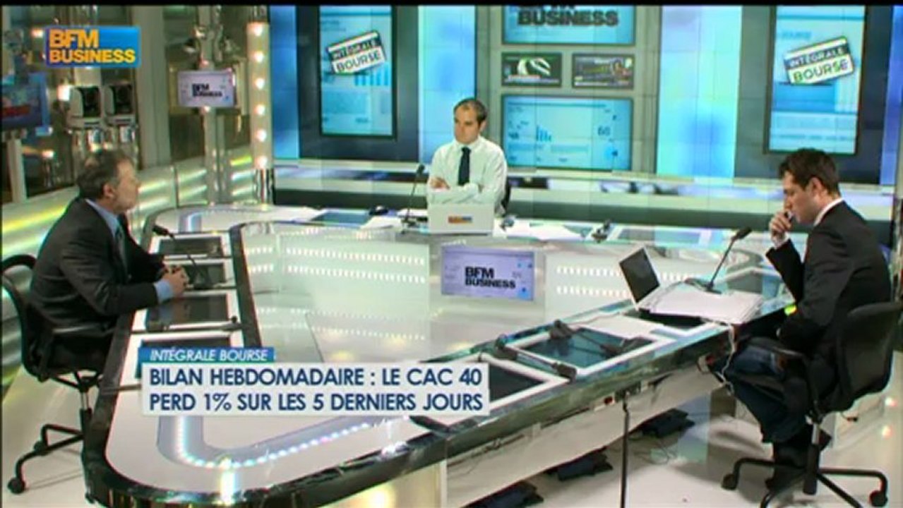Bilan hebdo : Philippe Béchade et Jean-Louis Cussac - 11 janvier -  BFM : Intégrale Bourse