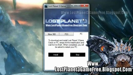 Lost Planet 3 Game Crack Lekaed - How to Download Tutorial!!