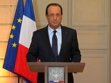 Déclaration du Président de la République sur la situation au Mali