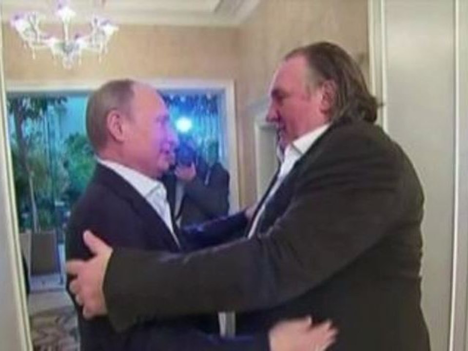 Depardieu rencontre Vladimir Poutine