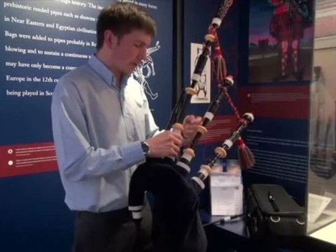 Cours de cornemuse à Glasgow