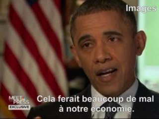 "Mur budgétaire" : Obama appelle l'opposition à "écouter le peuple américain"