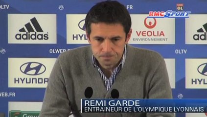 OL - Rémi Garde: "Je n’avais pas envie de féliciter les joueurs"