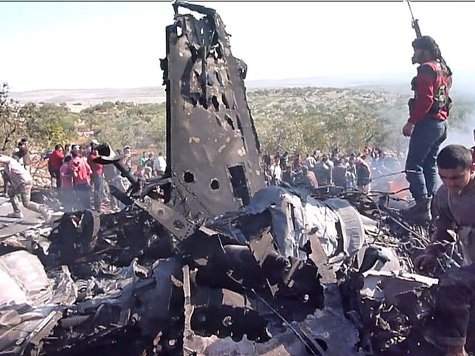 Un bombardier syrien abattu par les rebelles