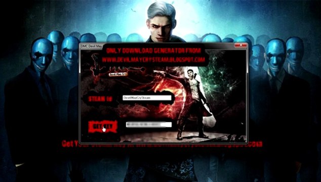 DMC Devil May Cry 5 2013 steam Codes no survey