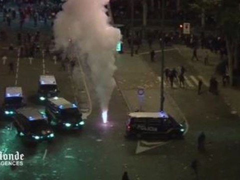 Espagne : les manifestations contre l'austérité dégénèrent