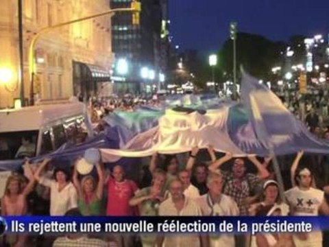 Argentine : manifestations massives contre Cristina Kirchner