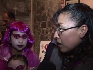 Au Mexique, macabre célébration du "jour des morts"