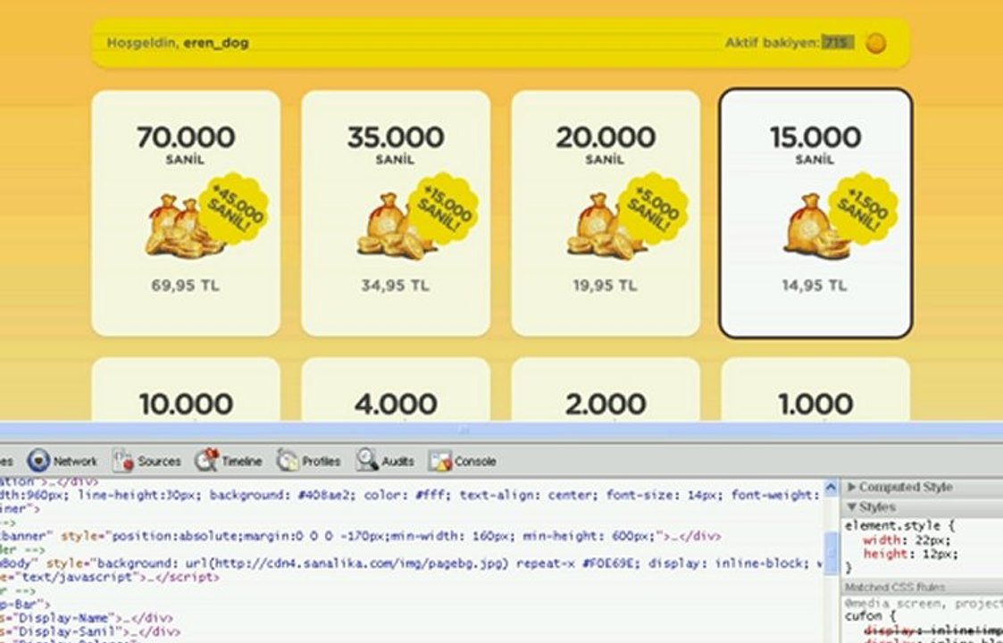 Sanalika Sanil Hilesi Programsız