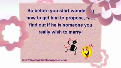 Getting Him To Commit - Do You Really Want To Marry Him