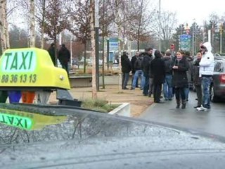 La grogne des taxis (Strasbourg)