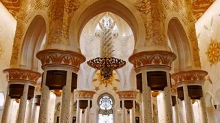 Photos de la mosquée du Cheikh Zayed à Abu Dhabi مسجد الشيخ زايد