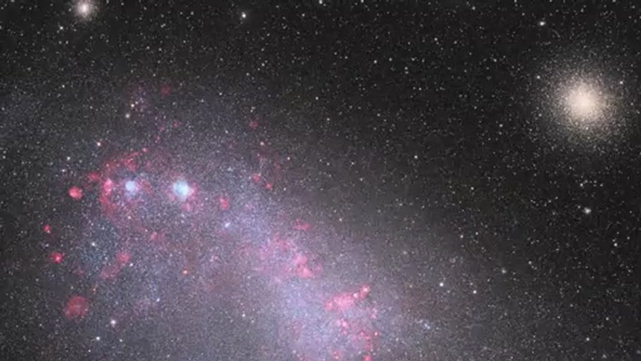 Zoom sur l'amas globulaire 47 Tucanae