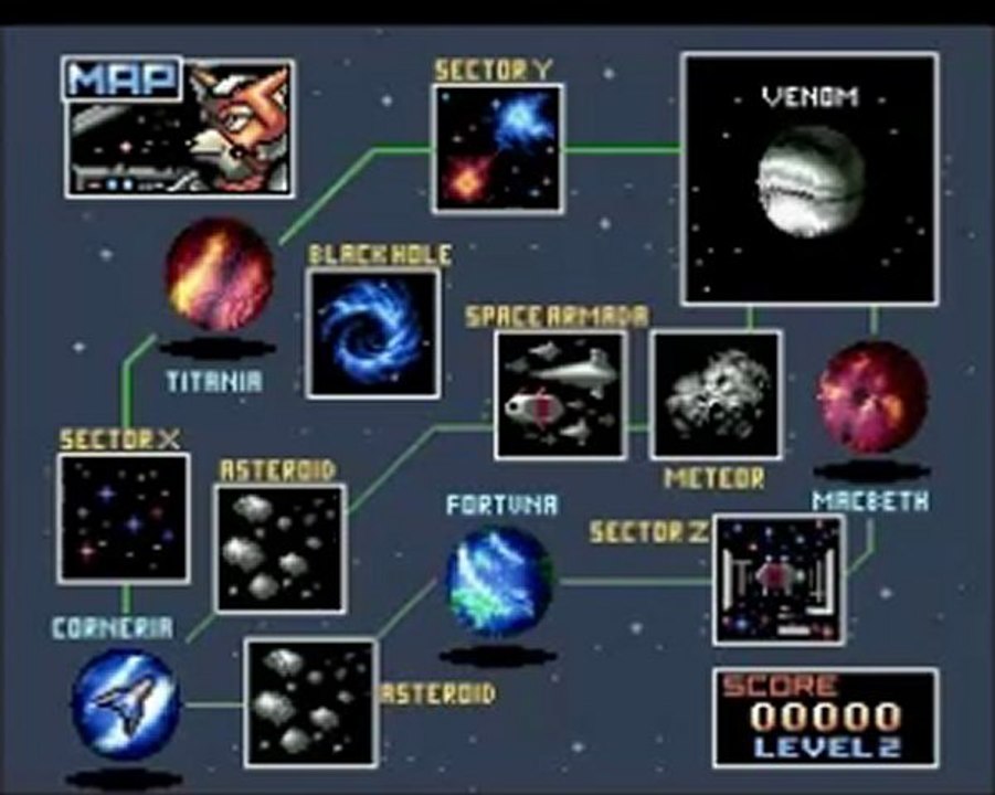 starfox test (snes)