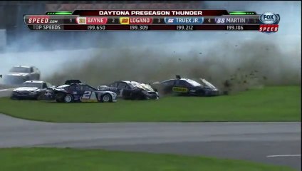 NASCAR Sprint cup Daytona Testing 2013 Big one