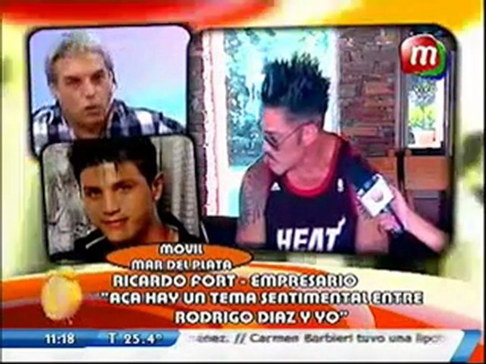 Ricardo Fort y Rodrigo Díaz se vieron cara a cara  ¿hay reconciliación