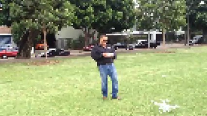 Angelo MIllena's First Quadcopter flight