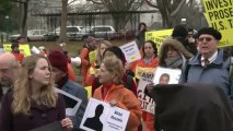 Protesto contra prisão em Guantánamo