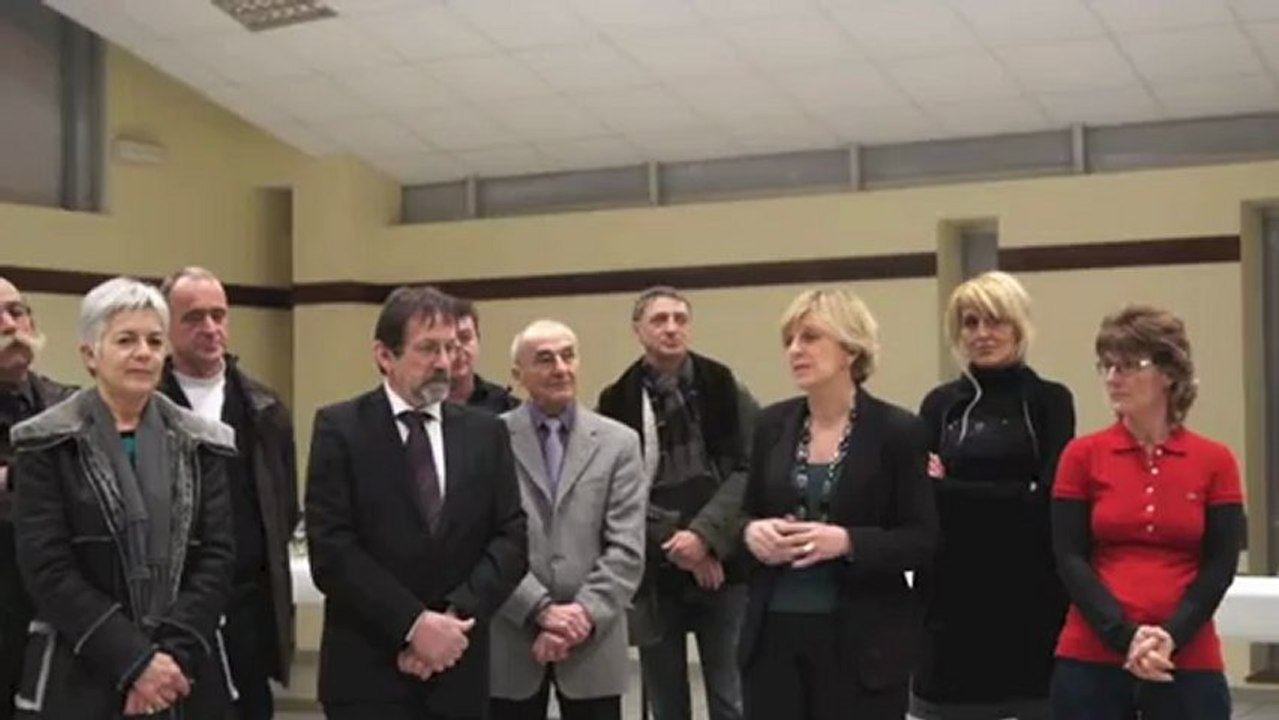 Voeux à la population (Veaunes, 11 janvier 2013)