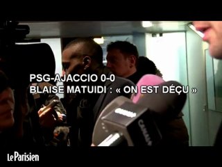 PSG-Ajaccio 0-0 : « On est déçu ce soir »