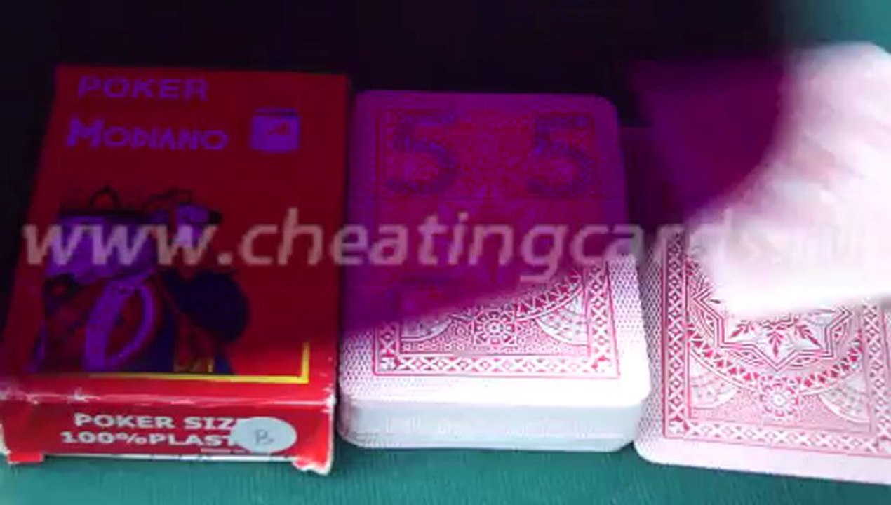 СИЛА краплеными картами-Modiano-Cristal-marked-cards-заметное палуб