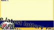 Mega Millions Lottery Drawing Results for January 11, 2013