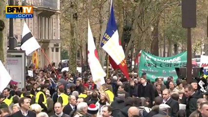 Derniers préparatifs pour la manif pour tous