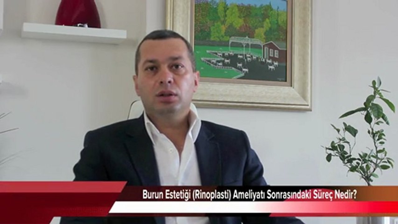 Burun Estetiği  Ameliyatı sonrası